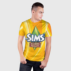 Футболка спортивная мужская The Sims: Roaring Heights, цвет: 3D-принт — фото 2