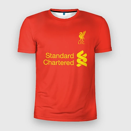 Мужская спорт-футболка FC Liverpool: Salah 18/19 / 3D-принт – фото 1