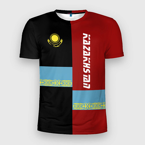 Мужская спорт-футболка Kazakhstan / 3D-принт – фото 1