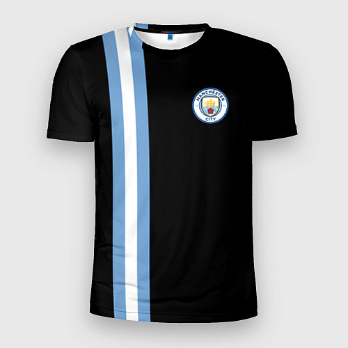 Мужская спорт-футболка Манчестер Сити / 3D-принт – фото 1