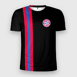 Мужская спорт-футболка FC Bayern Munchen: Pink Line