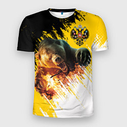 Футболка спортивная мужская Имперский медведь, цвет: 3D-принт
