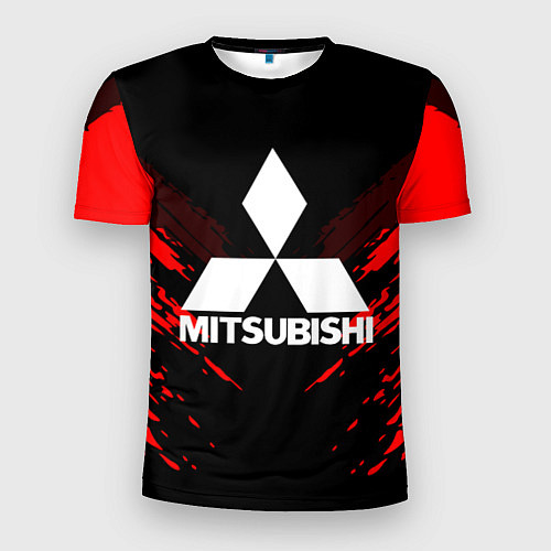 Мужская спорт-футболка Mitsubishi: Red Anger / 3D-принт – фото 1