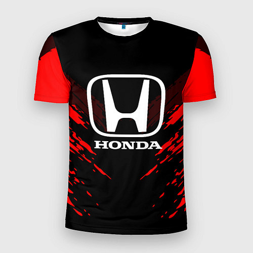 Мужская спорт-футболка Honda: Red Anger / 3D-принт – фото 1