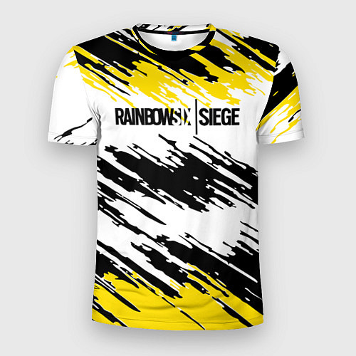 Мужская спорт-футболка Rainbow Six Siege: Yellow / 3D-принт – фото 1