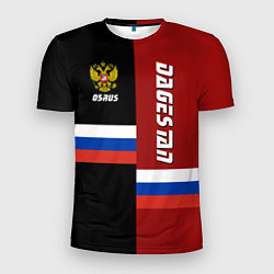 Мужская спорт-футболка Dagestan, Russia