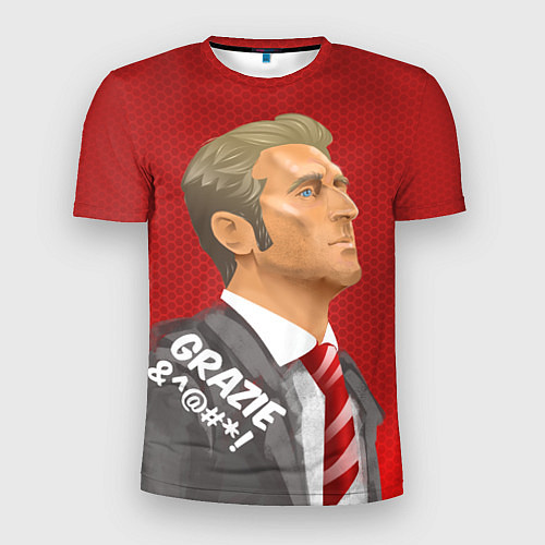 Мужская спорт-футболка Grazie / 3D-принт – фото 1