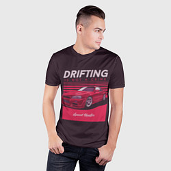 Футболка спортивная мужская Drifting Style, цвет: 3D-принт — фото 2