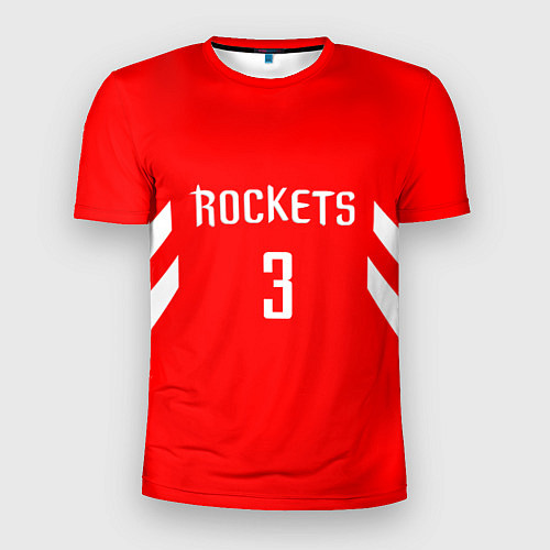 Мужская спорт-футболка Rockets: Chris Paul 3 / 3D-принт – фото 1