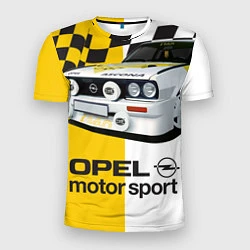 Футболка спортивная мужская Opel Motor Sport: Ascona B, цвет: 3D-принт