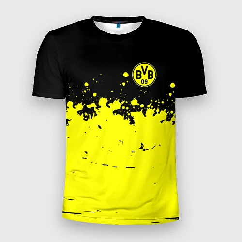 Мужская спорт-футболка FC Borussia Sport / 3D-принт – фото 1