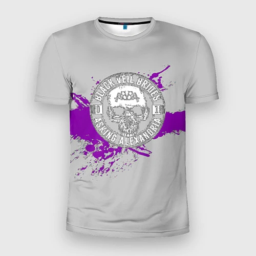 Мужская спорт-футболка Asking Alexandria: Black Veil Brides / 3D-принт – фото 1