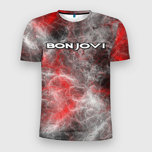 Мужская спорт-футболка Bon Jovi / 3D-принт – фото 1