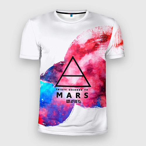 Мужская спорт-футболка 30 Seconds to Mars / 3D-принт – фото 1
