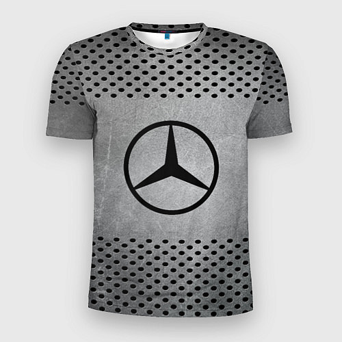 Мужская спорт-футболка Mercedes-Benz: Hardened Steel / 3D-принт – фото 1