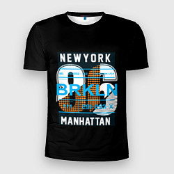 Мужская спорт-футболка New York: Manhattan 86