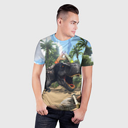 Футболка спортивная мужская ARK: Survival Evolved, цвет: 3D-принт — фото 2