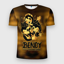 Футболка спортивная мужская Bendy and the ink machine, цвет: 3D-принт