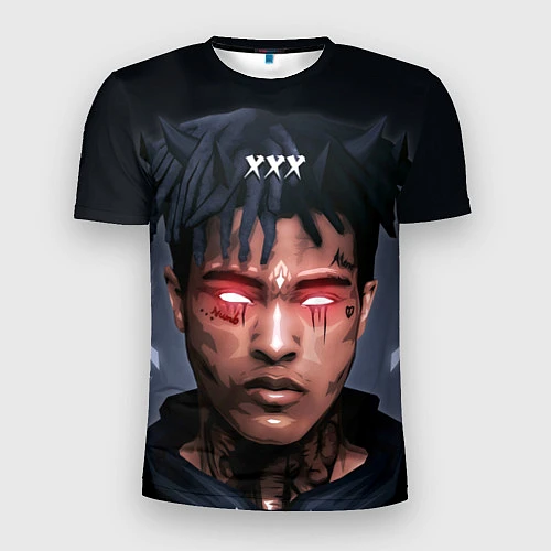 Мужская спорт-футболка XXXTentacion Demon / 3D-принт – фото 1