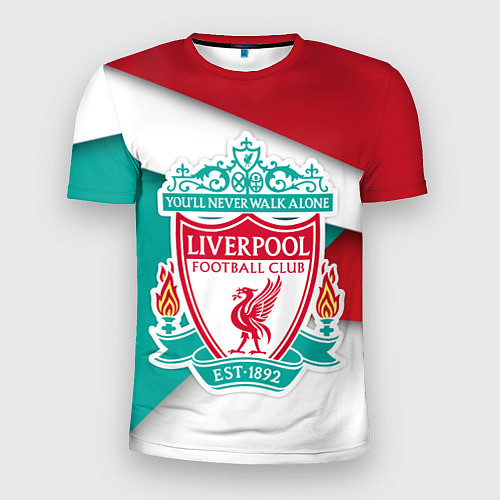 Мужская спорт-футболка FC Liverpool / 3D-принт – фото 1