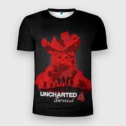 Мужская спорт-футболка Uncharted 4: Survival