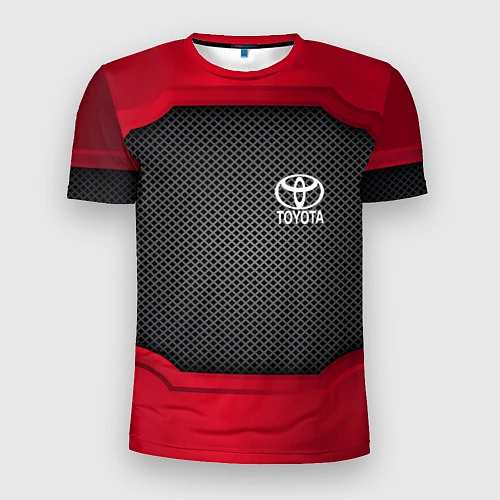 Мужская спорт-футболка Toyota: Metal Sport / 3D-принт – фото 1