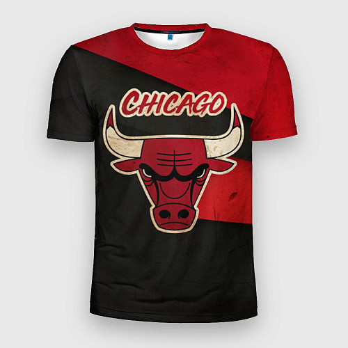 Мужская спорт-футболка Chicago Bulls: Old Style / 3D-принт – фото 1