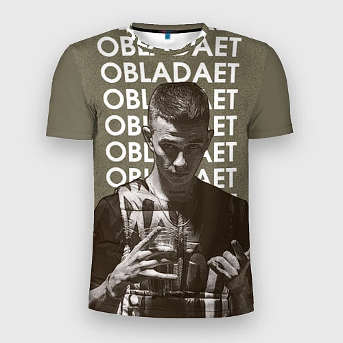 Мужская спорт-футболка OBLADAET / 3D-принт – фото 1