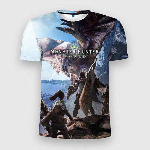 Мужская спорт-футболка Monster Hunter: World / 3D-принт – фото 1