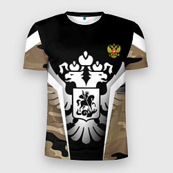Мужская спорт-футболка Russia: Empire Camo