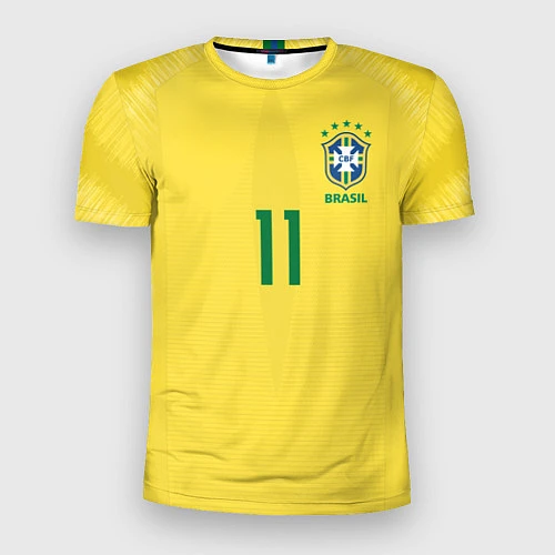Мужская спорт-футболка Coutinho Home WC 2018 / 3D-принт – фото 1