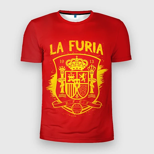 Мужская спорт-футболка La Furia / 3D-принт – фото 1