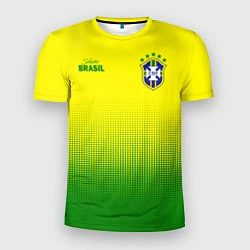 Футболка спортивная мужская CBF Brasil, цвет: 3D-принт