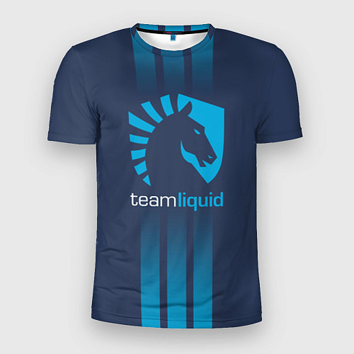 Мужская спорт-футболка Team Liquid: Lines E-Sport / 3D-принт – фото 1