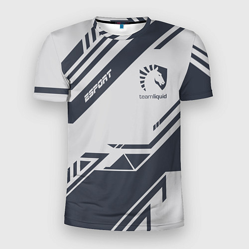 Мужская спорт-футболка Team Liquid: Grey E-Sport / 3D-принт – фото 1