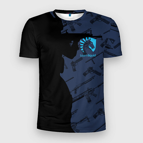 Мужская спорт-футболка CS:GO Team Liquid / 3D-принт – фото 1