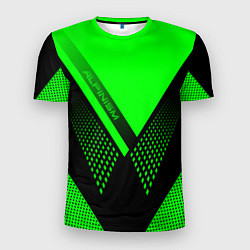 Мужская спорт-футболка Alpinism: Acid Green