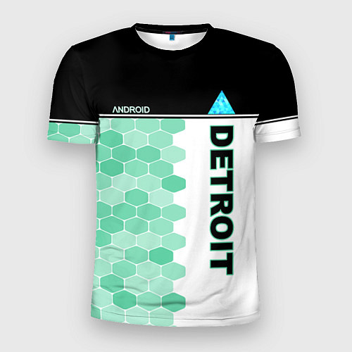 Мужская спорт-футболка Detroit: Android / 3D-принт – фото 1