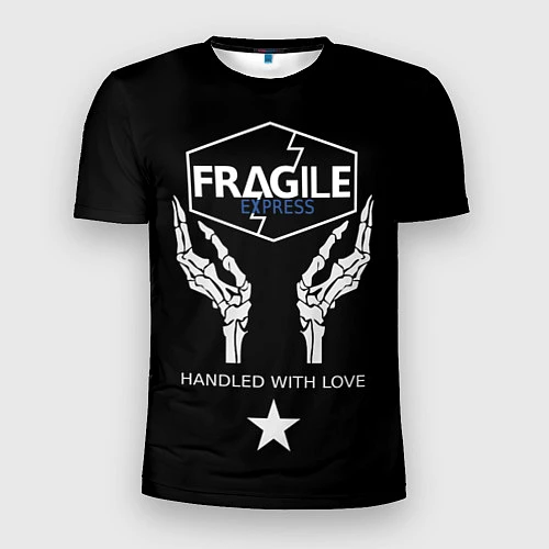 Мужская спорт-футболка Death Stranding: Fragile Express / 3D-принт – фото 1