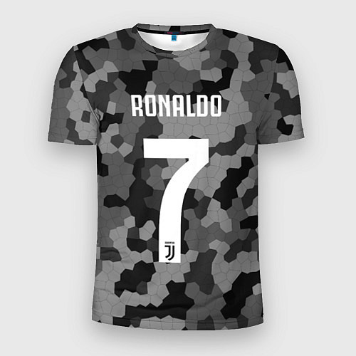 Мужская спорт-футболка Ronaldo 7: Camo Sport / 3D-принт – фото 1