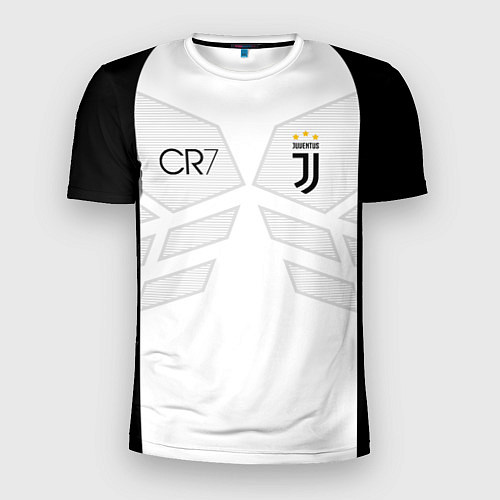 Мужская спорт-футболка FC Juventus: CR7 18-19 / 3D-принт – фото 1