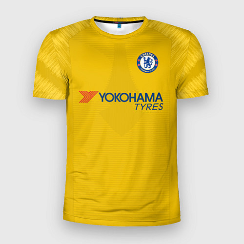 Мужская спорт-футболка FC Chelsea Away 18-19 / 3D-принт – фото 1