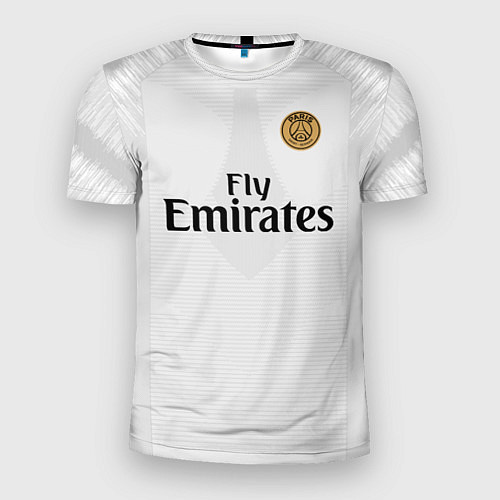 Мужская спорт-футболка FC PSG Away 18-19 / 3D-принт – фото 1