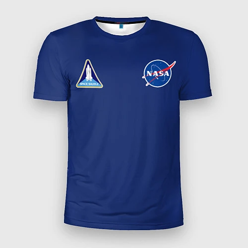 Мужская спорт-футболка NASA: Special Form / 3D-принт – фото 1