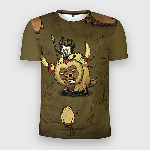 Мужская спорт-футболка Wild Wilson / 3D-принт – фото 1