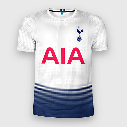 Мужская спорт-футболка FC Tottenham: Home 18-19 / 3D-принт – фото 1