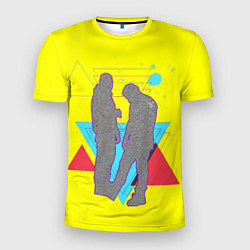 Футболка спортивная мужская HammAli & Navai: Yellow Style, цвет: 3D-принт