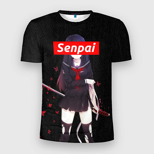 Мужская спорт-футболка Senpai Assassin / 3D-принт – фото 1