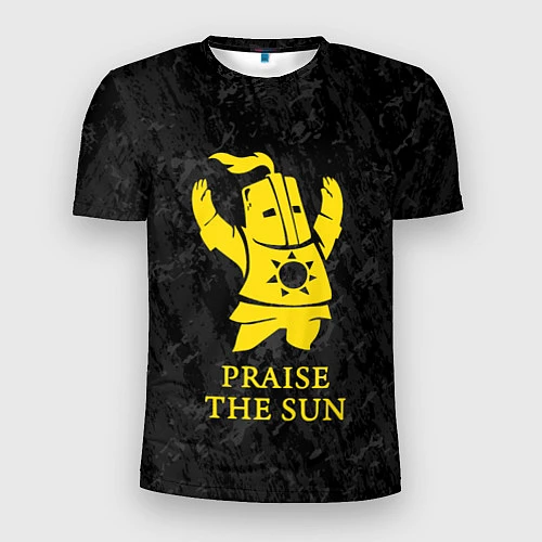 Мужская спорт-футболка Praise The Sun / 3D-принт – фото 1