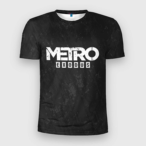 Мужская спорт-футболка Metro Exodus: Space Grey / 3D-принт – фото 1